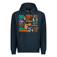 Navy cowboy Premium Hoodie - AdoDesignShop