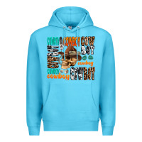 Ocean Blue cowboy Premium Hoodie - AdoDesignShop