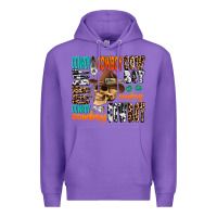 Purple cowboy Premium Hoodie - AdoDesignShop
