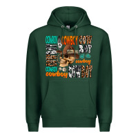 Sports Green cowboy Premium Hoodie - AdoDesignShop
