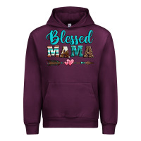 Mauve Wine blessed mama serape cowhide turquoise Urban Hoodie - Jasminsmagicworld