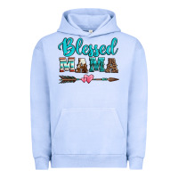Pigment Grape Ice blessed mama serape cowhide turquoise Urban Hoodie - Jasminsmagicworld