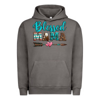 Pigment Tornado blessed mama serape cowhide turquoise Urban Hoodie - Jasminsmagicworld