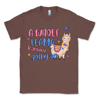 Chestnut a whole llama learning going on Classic Tee - MaliasSmallBusiness
