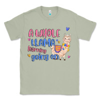 Matcha a whole llama learning going on Classic Tee - MaliasSmallBusiness