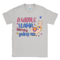 Moon Dust a whole llama learning going on Classic Tee - MaliasSmallBusiness
