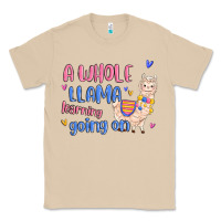 Mushroom a whole llama learning going on Classic Tee - MaliasSmallBusiness