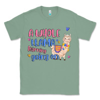 Sage a whole llama learning going on Classic Tee - MaliasSmallBusiness