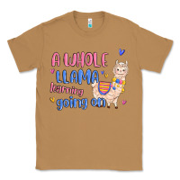 Toasted Coconut a whole llama learning going on Classic Tee - MaliasSmallBusiness