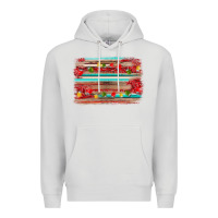 Christmas Background Premium Hoodie | Teevron