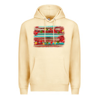 Pina Colada christmas background Premium Hoodie - AdoDesignShop