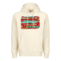 Sandshell christmas background Premium Hoodie - AdoDesignShop