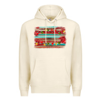 Tofu christmas background Premium Hoodie - AdoDesignShop