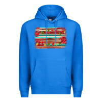 True Royal christmas background Premium Hoodie - AdoDesignShop