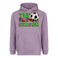 Lavender tis' the season soccer Heavyweight Hoodie - Zillion Design Studio