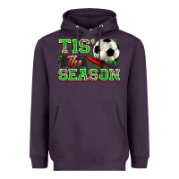 Plum tis' the season soccer Heavyweight Hoodie - Zillion Design Studio