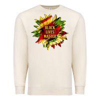 Sandshell black lives matter sunflower Premium Sweatshirt - HRA Design Shop
