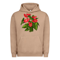 Pigment Burro anthurium Urban Hoodie - LillyAllenDesigns