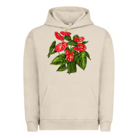 Pigment French Oak anthurium Urban Hoodie - LillyAllenDesigns