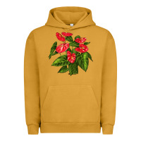 Pigment Peanut Butter anthurium Urban Hoodie - LillyAllenDesigns