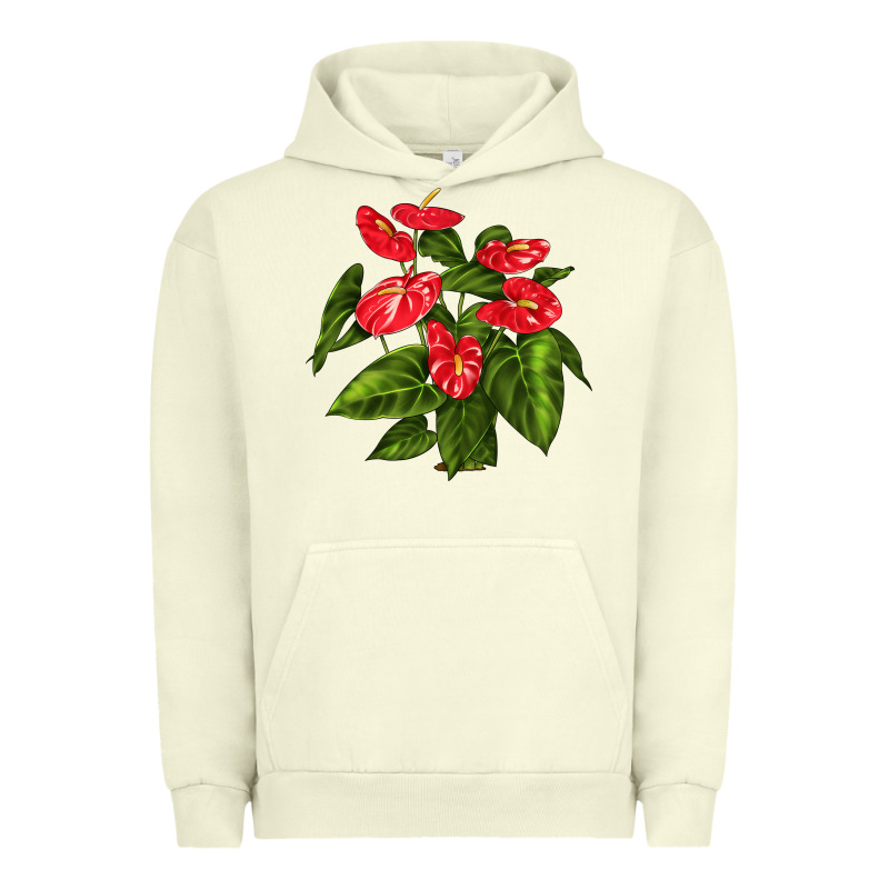 Anthurium Urban Hoodie by LillyAllenDesigns | Teevron