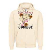 Sandshell cupid find me a cowboy Zipper Hoodie - MaliasSmallBusiness