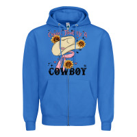 True Royal cupid find me a cowboy Zipper Hoodie - MaliasSmallBusiness