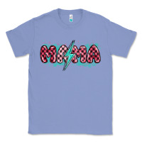 Colony Blue lightning bolt mama Classic Tee - MaliasSmallBusiness