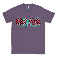 Lavender lightning bolt mama Classic Tee - MaliasSmallBusiness