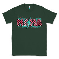Sports Green lightning bolt mama Classic Tee - MaliasSmallBusiness