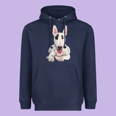 Bull Terrier Heavyweight Hoodie Designed By Ranaportraitstore