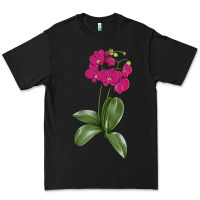 Black Moth Orchid Premium Tee - LillyAllenDesigns