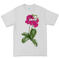 Dove Grey Moth Orchid Premium Tee - LillyAllenDesigns