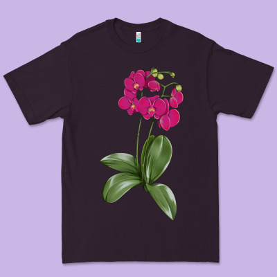 Moth Orchid Premium Tee Designed By Lillyallendesigns