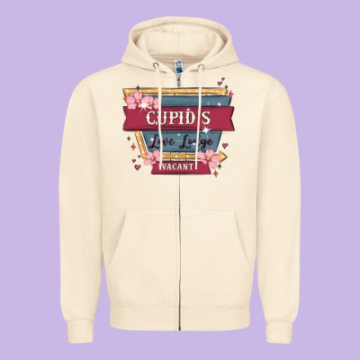Zipper Hoodie cupid's love lodge