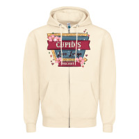 Sandshell cupid's love lodge Zipper Hoodie - MaliasSmallBusiness