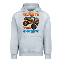 Heather Grey ready to crush kindergarten Urban Hoodie - Jasminsmagicworld