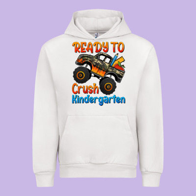Ready To Crush Kindergarten Urban Hoodie Designed By Jasminsmagicworld