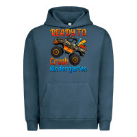 Pigment Midnight Navy ready to crush kindergarten Urban Hoodie - Jasminsmagicworld