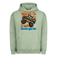 Pigment Oil Green ready to crush kindergarten Urban Hoodie - Jasminsmagicworld
