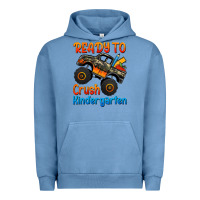 Pigment Pebble Blue ready to crush kindergarten Urban Hoodie - Jasminsmagicworld