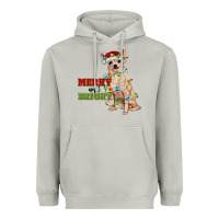 Moon Dust merry and bright chihuahua Heavyweight Hoodie - RanaPortraitStore