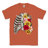Copper floral ribcage Classic Tee - MaliasSmallBusiness