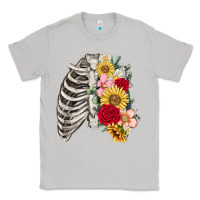 Moon Dust floral ribcage Classic Tee - MaliasSmallBusiness