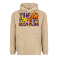 Mushroom tis' the season basketball Heavyweight Hoodie - Zillion Design Studio