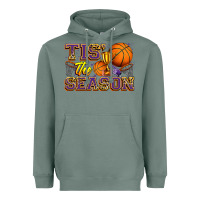 Sage tis' the season basketball Heavyweight Hoodie - Zillion Design Studio