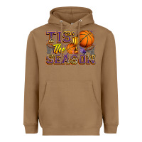 Toasted Coconut tis' the season basketball Heavyweight Hoodie - Zillion Design Studio