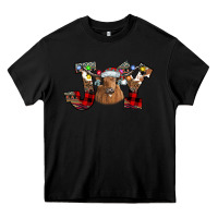 Black Joy Longhorn Heavy Core Tee - CowhideDigitalArt