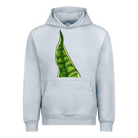 Heather Grey Snake Plant Urban Hoodie - LillyAllenDesigns