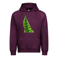 Mauve Wine Snake Plant Urban Hoodie - LillyAllenDesigns